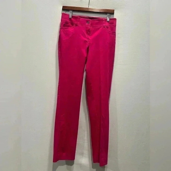 89th & Madison Women's Pink Stretch Casual Pants Size 6​​ - Picture 1 of 9